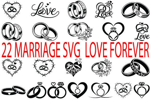 Download Marriage Svg Love Forever Bundle - Premium Resources
